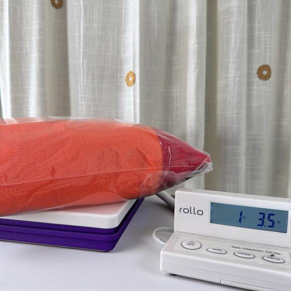 Colorblock Pink Orange Turtleneck Sweater Disco Neon Dopamine Glam Rock Women L - Picture 9 of 10